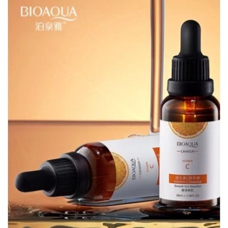 สูตรใหม่ เซรั่มวิตามินซีสด BIOAQUA CAHNSAI 30 ml.เซรั่มสำหรับ ผิวสว่างเนียนใส ผิวเรียบเนียน ราคาโรงงาน รับประกันคุณภาพ