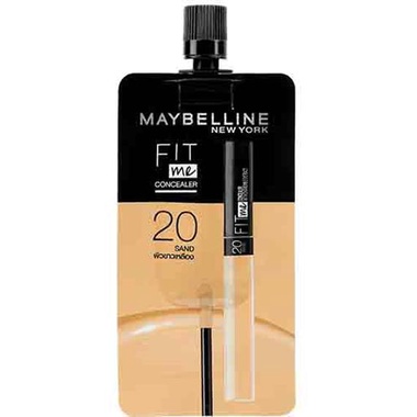 maybelline-fit-me-concealer-เมย์เบลลีน-ฟิตมี-คอนซิลเลอร์-20sand-สำหรับผิวขาวเหลือง-แบบซองขนาด2มล