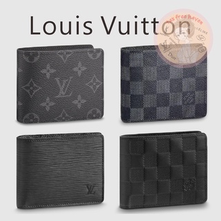 Shopee ราคาต่ำสุด 🔥ของแท้ 100% 🎁Louis Vuitton Brand New SLENDER Wallet