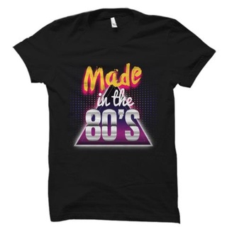 เสื้อยืดโอเวอร์ไซส์GILDAN เสื้อยืด พิมพ์ลาย Made In The 80 S สําหรับผู้ชาย และผู้หญิงS-3XL