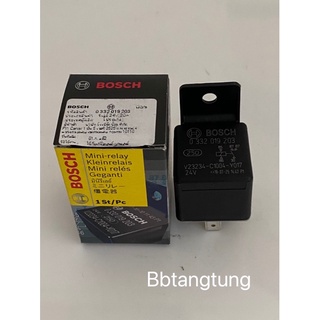 ( BOSCH แท้ ) รีเลย์ 24V 20A 1 หน้า 5 ขา รีเลย์บ๊อช BOSCH Mini relay