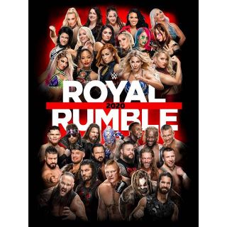 แผ่นdvdมวยปล้ำRoyalrumble 2020