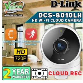 D-Link DCS-8010LH Videocamera di sorveglianza Wifi HD 360° colore Bianco - Video videosorveglianza