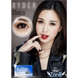 คอนแทคเลนส์รายเดือน Angelzone รุ่น Ryder สี Choco ตาโต ขนาด 14.5 คอนแทคเลนส์ Angelzone