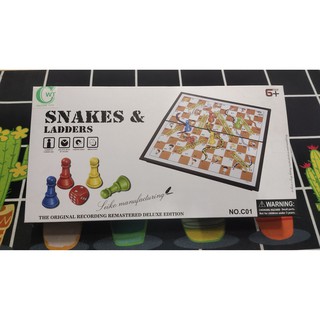 เกมส์บันไดงู #C01 Snackes&Ladders