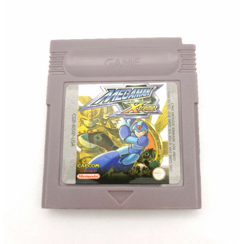 ตลับเกมคัลเลอร์-megaman-xtreme-for-gbc-gba-sp