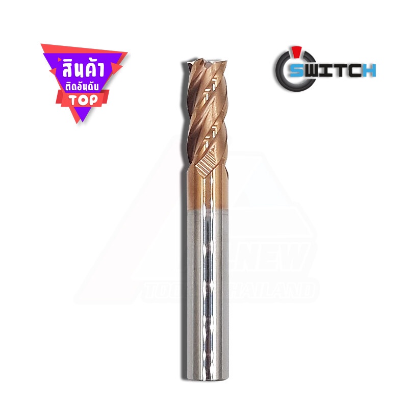 endmill-carbide-เอ็นมิล-คาร์ไบด์-ดอกกัดเหล็ก-สีทอง-4f-55hrc-รุ่นความยาว-standard-dia-20