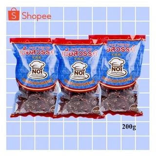 เนื้อสวรรค์ เกรดAA ตราน้อยหมูสวรรค์ เนื้อคุณภาพดี เกรดพรีเมี่ยม ไม่เหนียว สินค้าโอทอป จ.สระบุรี 200g photo