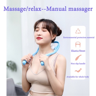 พร้อมส่งจากไทย นวดคอ เครื่องนวดคอ บรรเทาความเครียดและบรรเทาความเมื่อยล้า พนักงานออฟฟิศ
