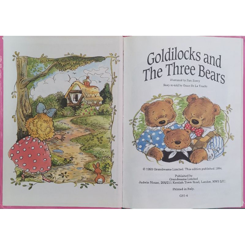 หนังสือเด็กมือสอง-peter-pan-goldilocks-and-the-three-bears