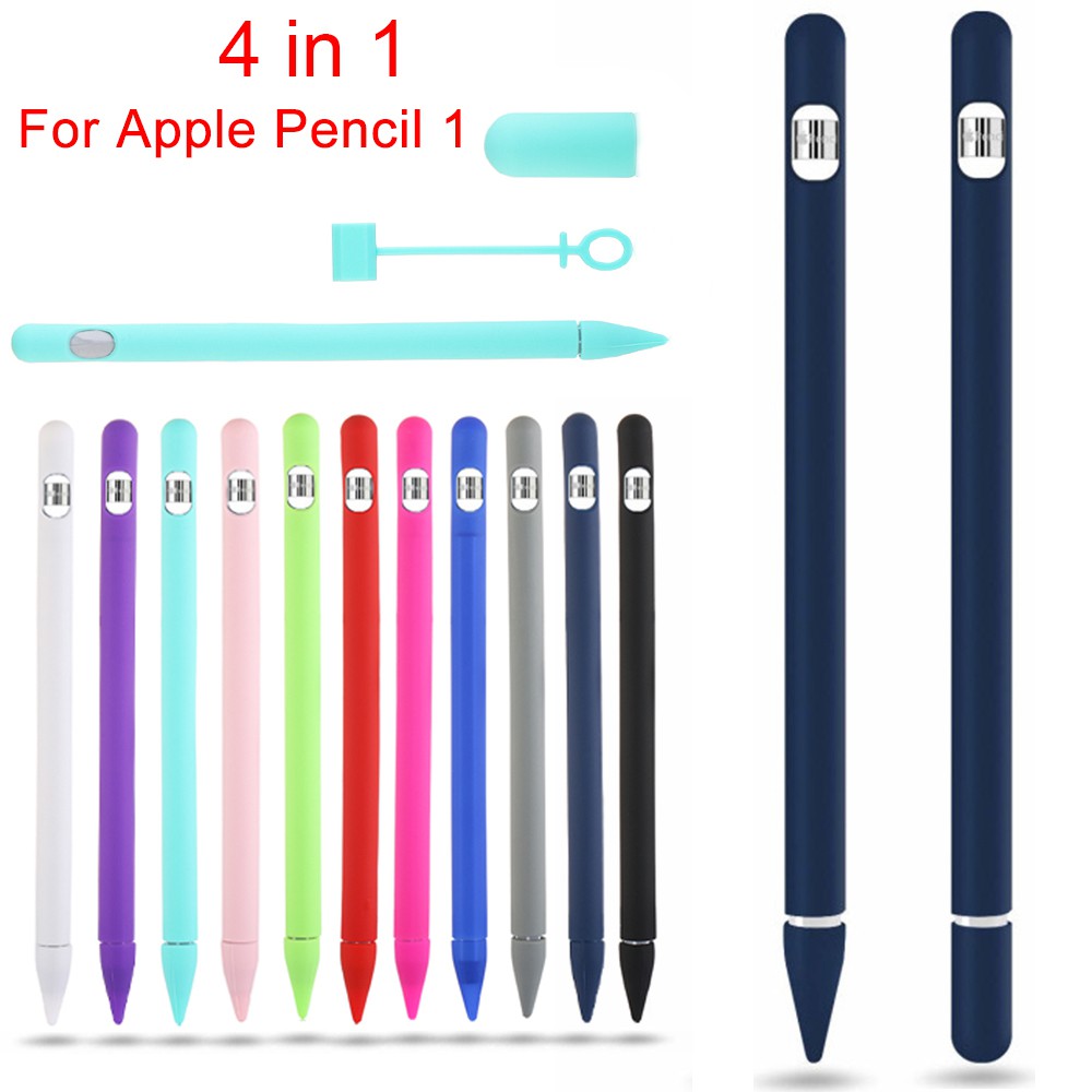 เคสซิลิโคนนิ่ม-ป้องกันฝุ่น-สําหรับ-apple-pencil-4-in-1-apple-pencil-1st