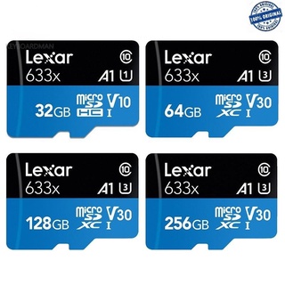 633X 32G 64G 128G 256G TF MicroSD Card, Class 10 High Speed Memory Card For Car DVR / Digital Camera