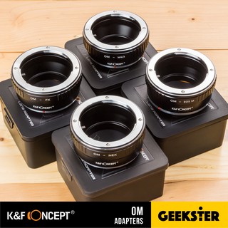 K&F เมาท์แปลง OM Oympus Lens Adapter ( OM-FX / OM-NEX / OM-m43 , m4/3 / OM-EOS M )