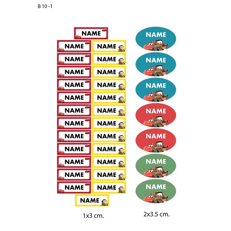 waterproof-sticker-สติ้กเกอร์กันน้ำ-อย่างดี-ลายน่ารัก-สติ้กเกอร์ชื่อลูก