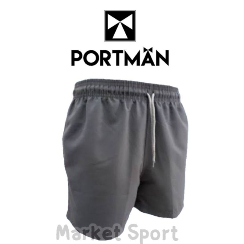 ภาพสินค้าPM กางเกงขาสั้น ผ้าร่ม เอวยางยืด มีกระเป๋ากางเกง PORTMAN 801 ราคาถูก จากร้าน marketsport2010 บน Shopee ภาพที่ 1