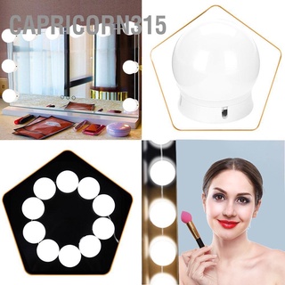 Capricorn315 10Pcs LED Makeup Comestic Mirror Light Kit with Dimmable Bulb