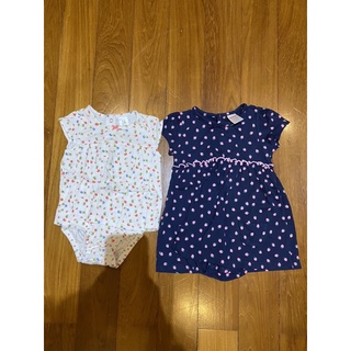 gymboree&carter jumpsuit น่ารัก used size 12m, 12-18m pack คู่