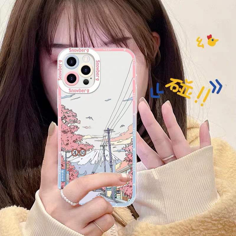 เคสโทรศัพท์มือถือ-tpu-แบบนิ่ม-สําหรับ-iphone-14-13-12-11-pro-x-xr-xs-max-6-6s-7-8-plus