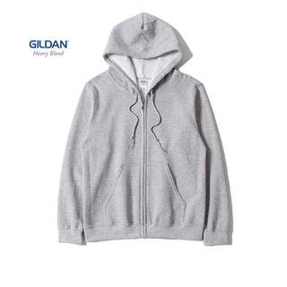 ภาพหน้าปกสินค้าGildan® Heavy Blend™ Adult Full Zip Hooded Sweatshirt Sport Grey ฮู้ดแบบซิป - เทาอ่อน ที่เกี่ยวข้อง