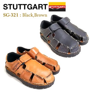 Stuttgart SG-321 รองเท้าหนังลำลองแบบรัดส้นสุภาพบุรุษ