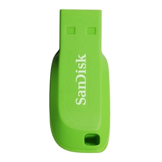 ภาพขนาดย่อของภาพหน้าปกสินค้าSanDisk CRUZER BLADE USB แฟลชไดร์ฟ 32GB Green, USB2.0 (SDCZ50-032G-B35GE สีเขียว) จากร้าน sandisk_thailand_officialshop บน Shopee ภาพที่ 3
