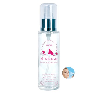 🔥โปรค่าส่ง25บาท🔥Ustar Mineral Water Facial Spray 110 มล.ยูสตาร์ มิเนอรัล วอเตอร์ เฟเชี่ยล สเปรย์ 8856961214527