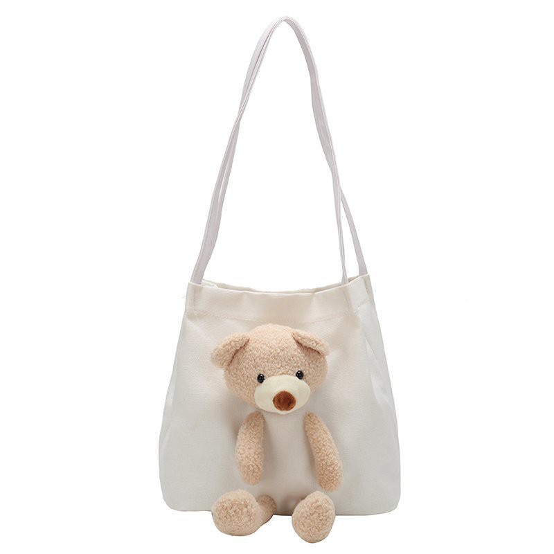 กระเป๋าสะพายข้างหมีน้อย-ผู้หญิงสะพายข้างน่ารัก-กระเป๋าหมีแฟชั่น-big-bear-6