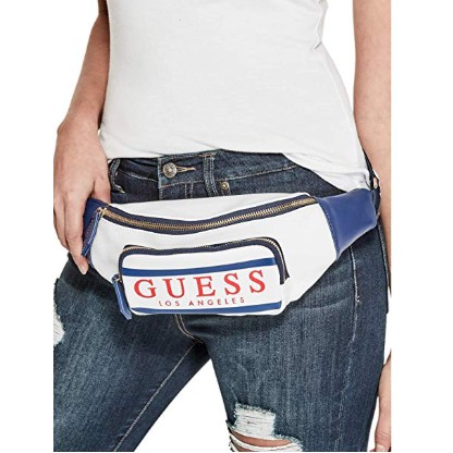 Guess marisoll gym logo fanny pack best sale