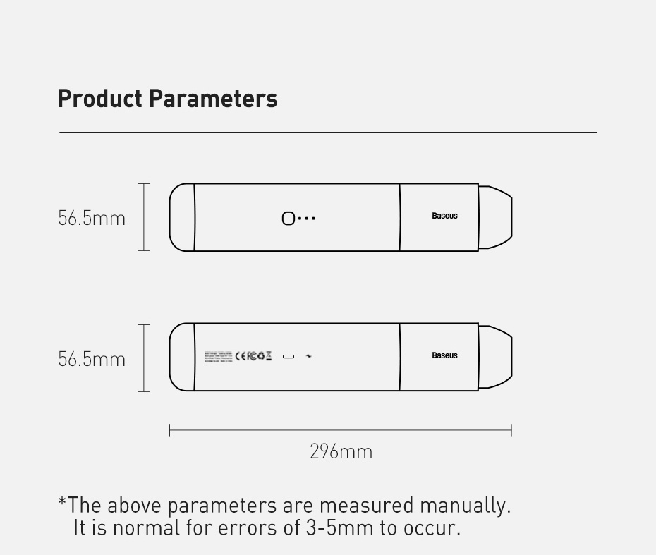 ข้อมูลเกี่ยวกับ Baseus A3 เครื่องดูดฝุ่นไร้สาย Car Vacuum Cleaner (15000pa) Tarnish พลังดูดสูง เล็ก พกพกสะดวก สำหรับรถยนต์ สีกรมท่า