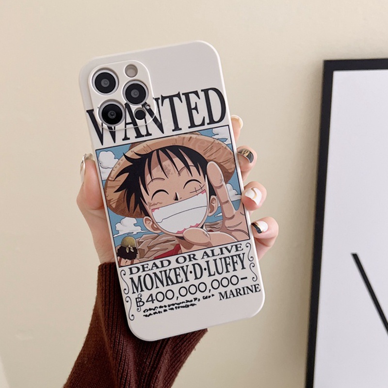 เคสซิลิโคน-huawei-p50-p40-p30-p20-pro-lite-mate-40-30-20-pro-ลูฟี่-การ์ตูน-ขอบตรง-เคสแบบเต็ม