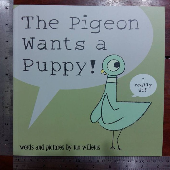 The pigeon Wants a Puppy! หนังสือปกอ่อน Mo Willems | Shopee Thailand