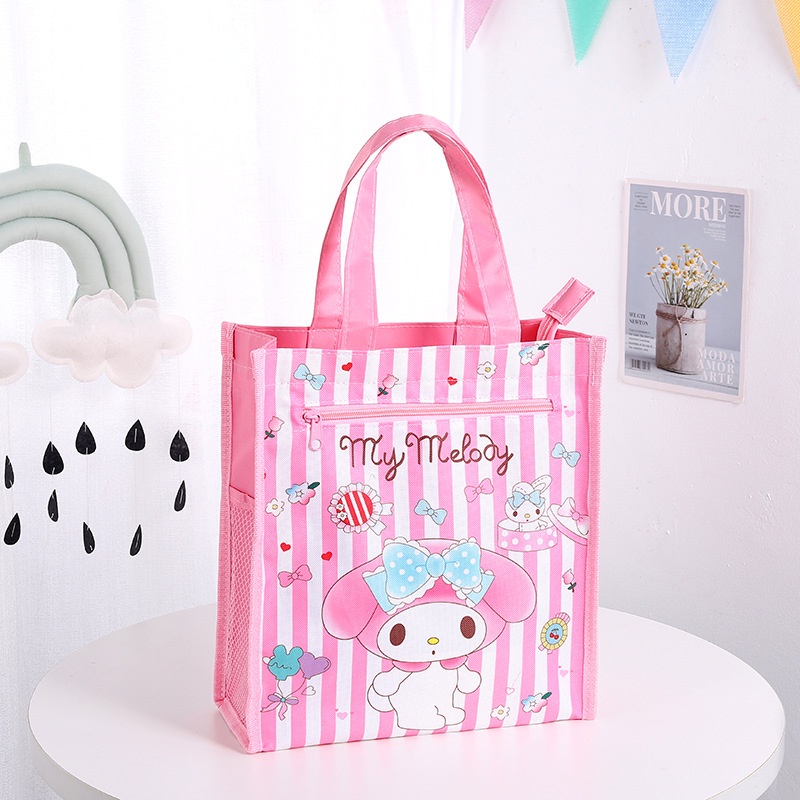 B-553 กระเป๋าผ้าแบบถือ สไตล์เกาหลี มี15สี | Shopee Thailand