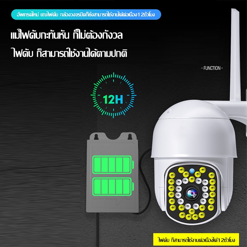 กล้องวงจรปิด-กล้องวงจรปิดไร้สาย-1080p-wifi-กลางแจ้งกล้องรักษาความปลอดภัย-กันน้ำ-ควบคุมระยะไกล-เทคโนโลยีอินฟราเรด-กล้องหม