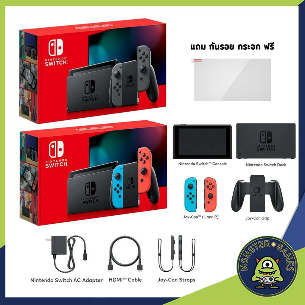 ภาพหน้าปกสินค้าเครื่อง Nintendo Switch Neon รุ่นแบตอึด Gen2 (Nintendo Switch Console Gen 2)(Nintendo switch game)(เครื่อง Switch สีเทา) จากร้าน phungzzz บน Shopee