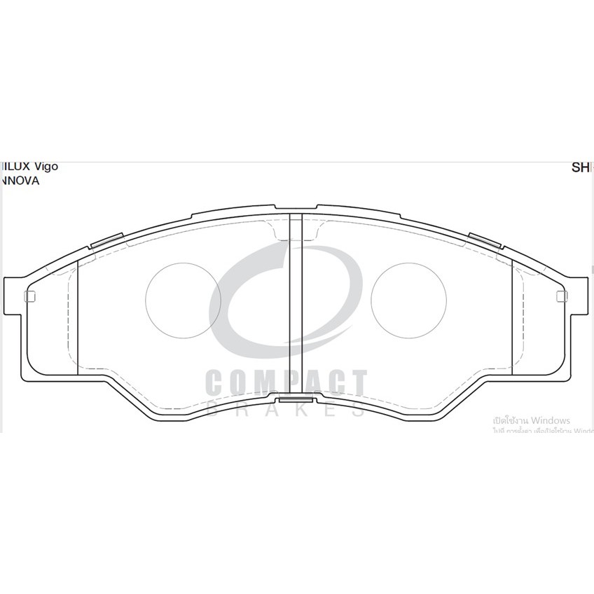 compact-brakes-dcc-690-ผ้าเบรคหน้าสำหรับ-toyota-vigo-วีโก้-2-5-3-0-2wd-ปี-2004-2008-ผ้าเบรก-วีโก้ขับสองต้วเตี้ยโฉมแรก