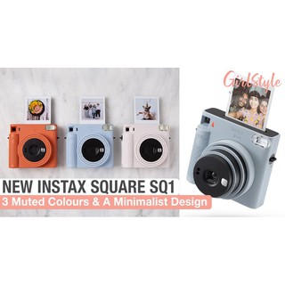 สินค้า Fujilfim Instax SQ1 กล้องโพลารอยด์ดีไซน์ใหม่ สไตล์มินิมอล (ของใหม่ประกันศูนย์ไทย 1 ปี)
