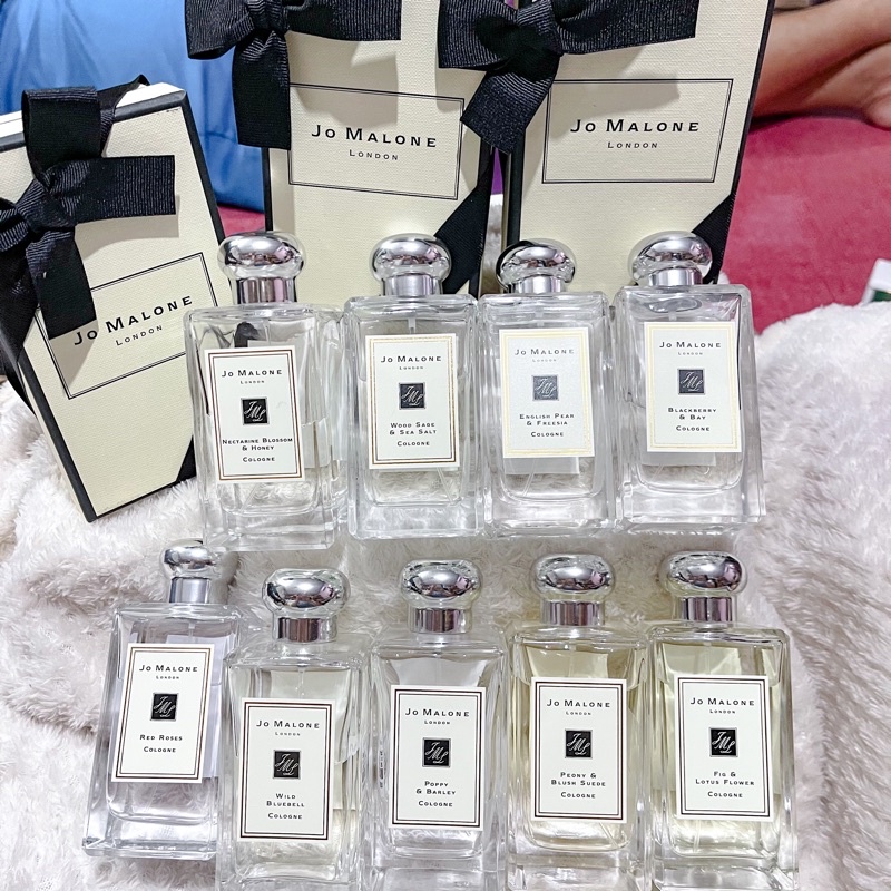 ภาพหน้าปกสินค้าน้ำหอมแบ่งขาย Jo Malone English pear,Nectarine Blossom,Wood sage,Wild bluebell,Blackberry,Poppy,English oak Cologne