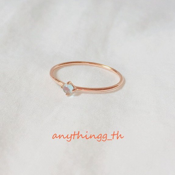 anythingg-th-แหวนเงินแท้925-พลอยแท้-5-ชนิดตัวเรือนpinkgold