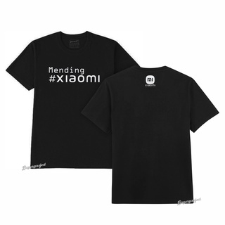 เสื้อยืดแขนสั้น พิมพ์ลาย I Love Mi Mending Xiaomi สําหรับผู้ชาย และผู้หญิง