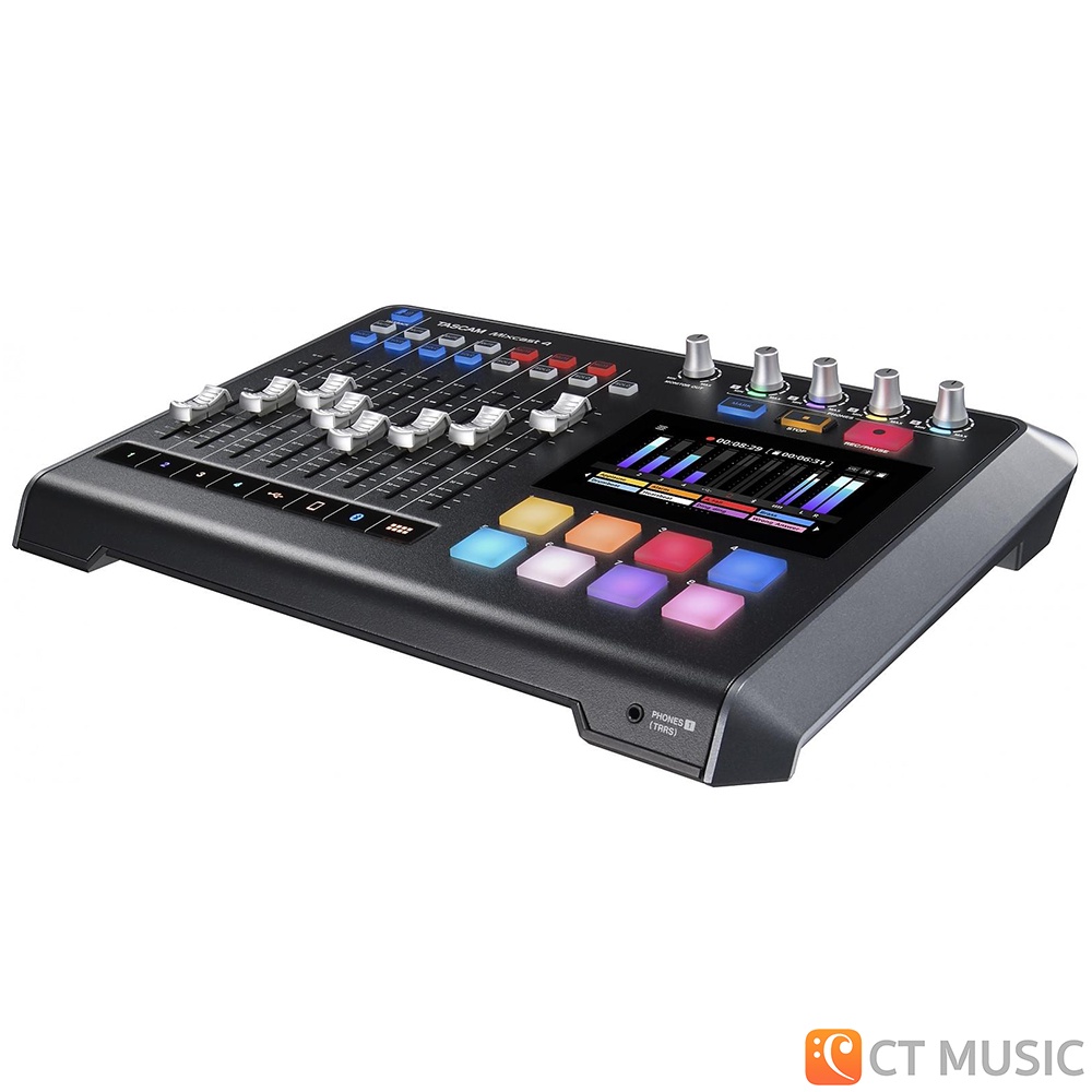 tascam-mixcast-4-podcast-recording-console