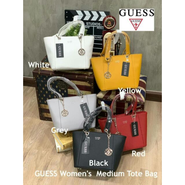 guess-womens-medium-tote-bag-แท้-outlet