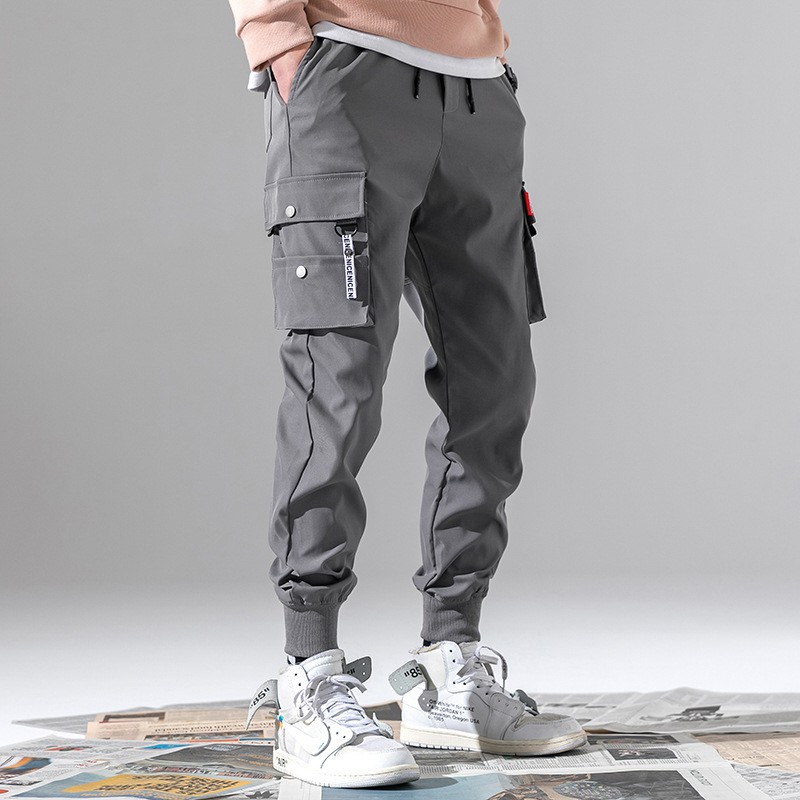 ภาพสินค้ากางเกงขายาว แฟชั่นผู้ชาย กางเกงขายาวผู้ชาย กางเกงคาร์โก้ จากร้าน freedomboy บน Shopee ภาพที่ 5