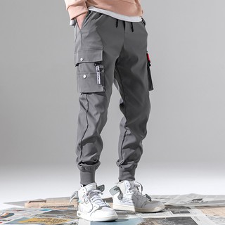 ภาพขนาดย่อของภาพหน้าปกสินค้ากางเกงขายาว แฟชั่นผู้ชาย กางเกงขายาวผู้ชาย กางเกงคาร์โก้ จากร้าน freedomboy บน Shopee ภาพที่ 5