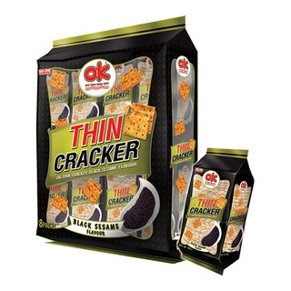 OK THIN CRACKER แครกเกอร์ รสงาดำ 256 G