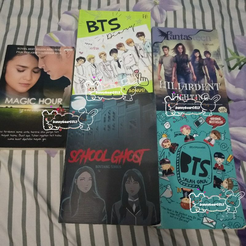นวนิยาย Old PRELOVED MAGIC HOUR BTS Wrong GAUL SCHOOL GHOST Shopee
