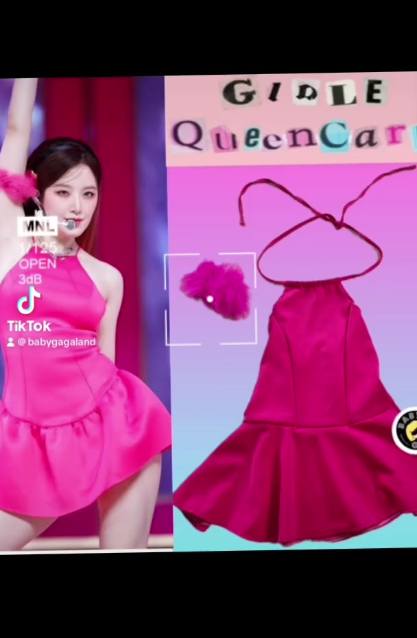 babygaga-shuhua-g-i-dle-kpop-ชุดจีไอดอล-เต้น-โคฟ-รับตัดชุด-โคฟเวอร์-เคป๊อป-queencard-gidle