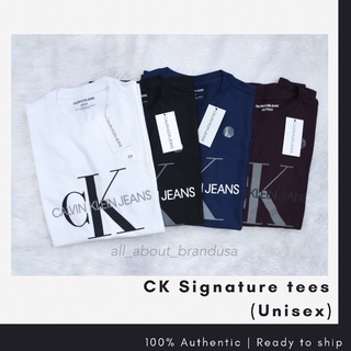 เสื้อยืด Calvin klein logo T- shirts 100% Authentic