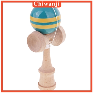 ( Chiwanji ) Kendama ลูกบอลไม้ของเล่นสําหรับเด็ก