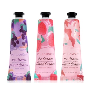 (แพค 3) PE LAMOUR Set ครีมทามือ Natural Green Hand Cream 3 scents, 3 styles