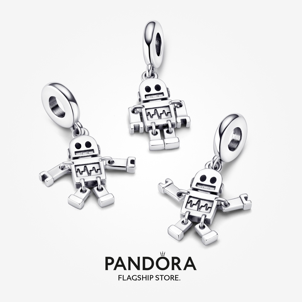 pandora-charm-หุ่นยนต์เบสตี้-ห้อยจี้-ของขวัญวันหยุด-สําหรับผู้หญิง-p804